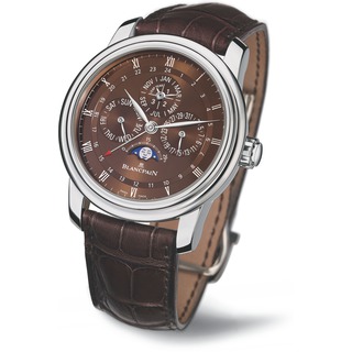 Replica Swiss Luxury Replica Blancpain Le Brassus GMT Platinum 4277-3446-55B Replica Watch